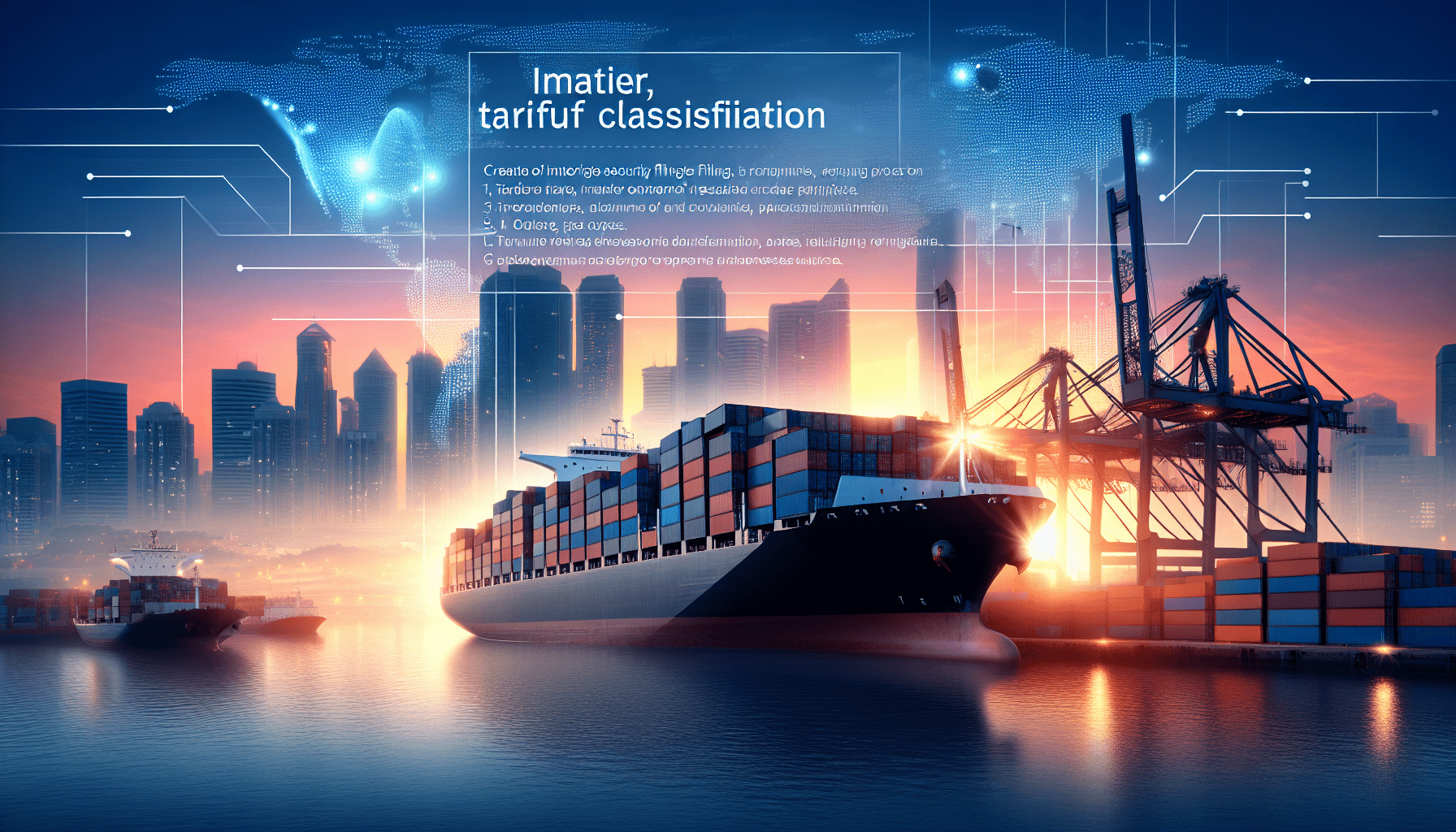 The Role Of Importer Security Filing In Tariff Classification