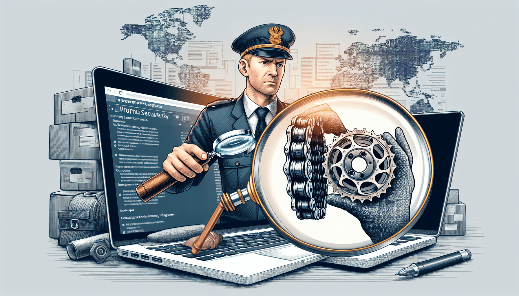 How To File ISF For Bicycle Chain