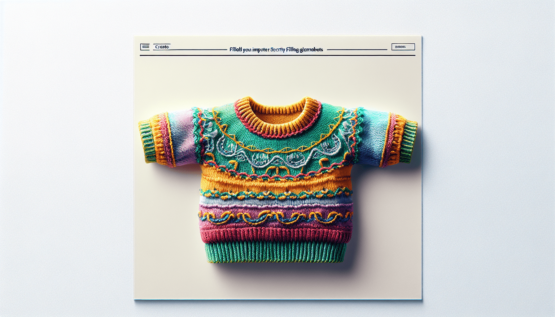 Why Should I File ISF For Baby Sweaters